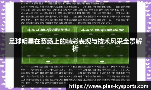 足球明星在赛场上的精彩表现与技术风采全景解析